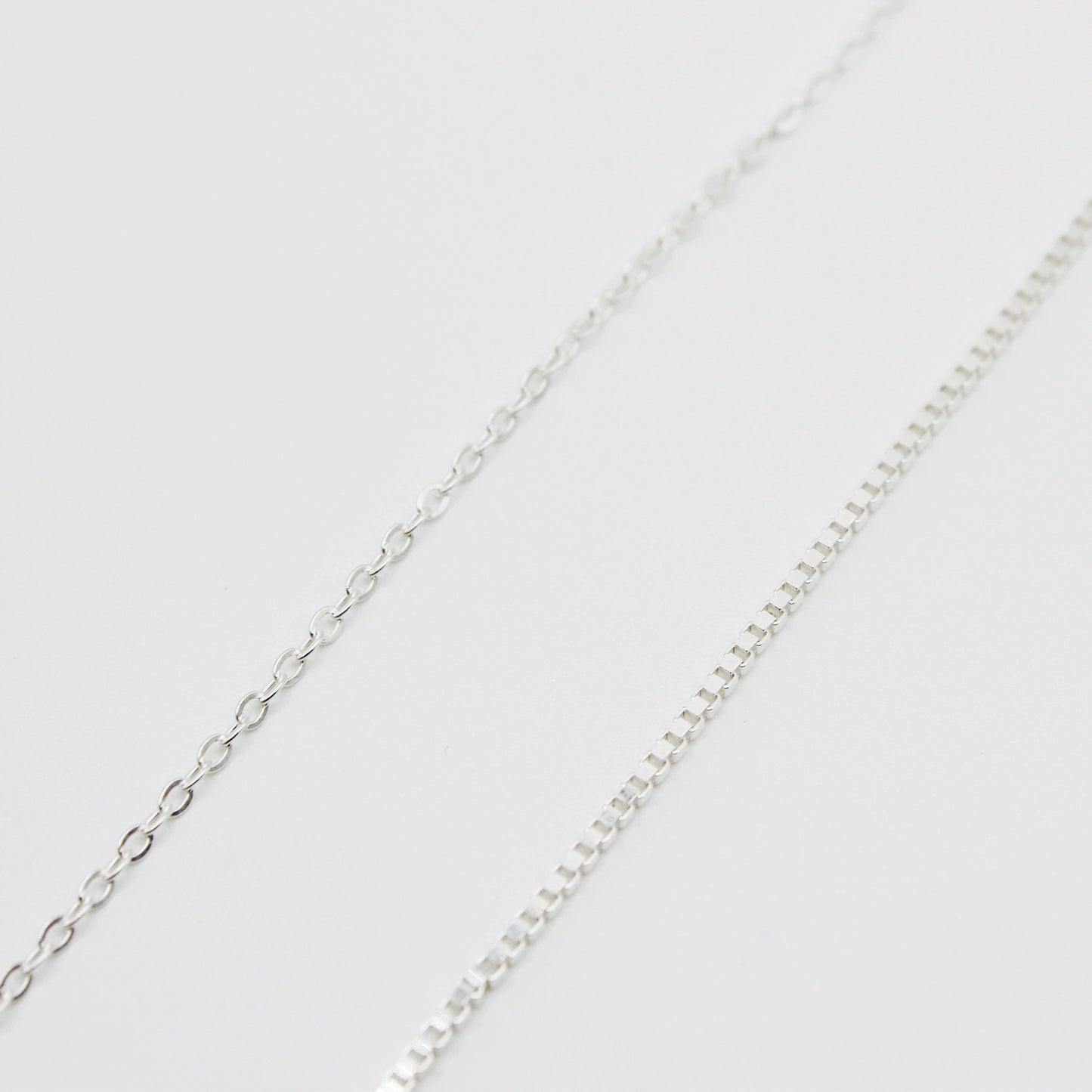 Sterling Silver Stacking Necklace Set