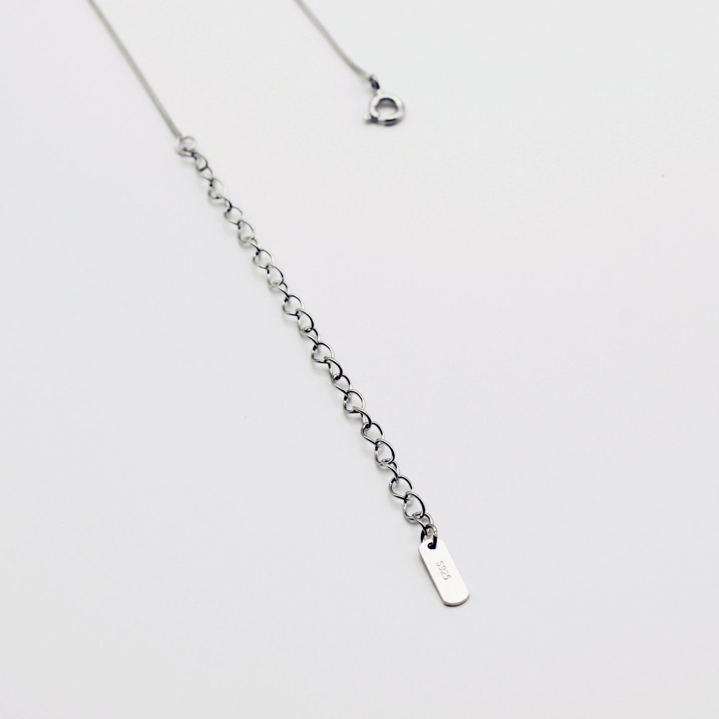 Sterling Silver Snake Chain Adjustable Choker Necklace