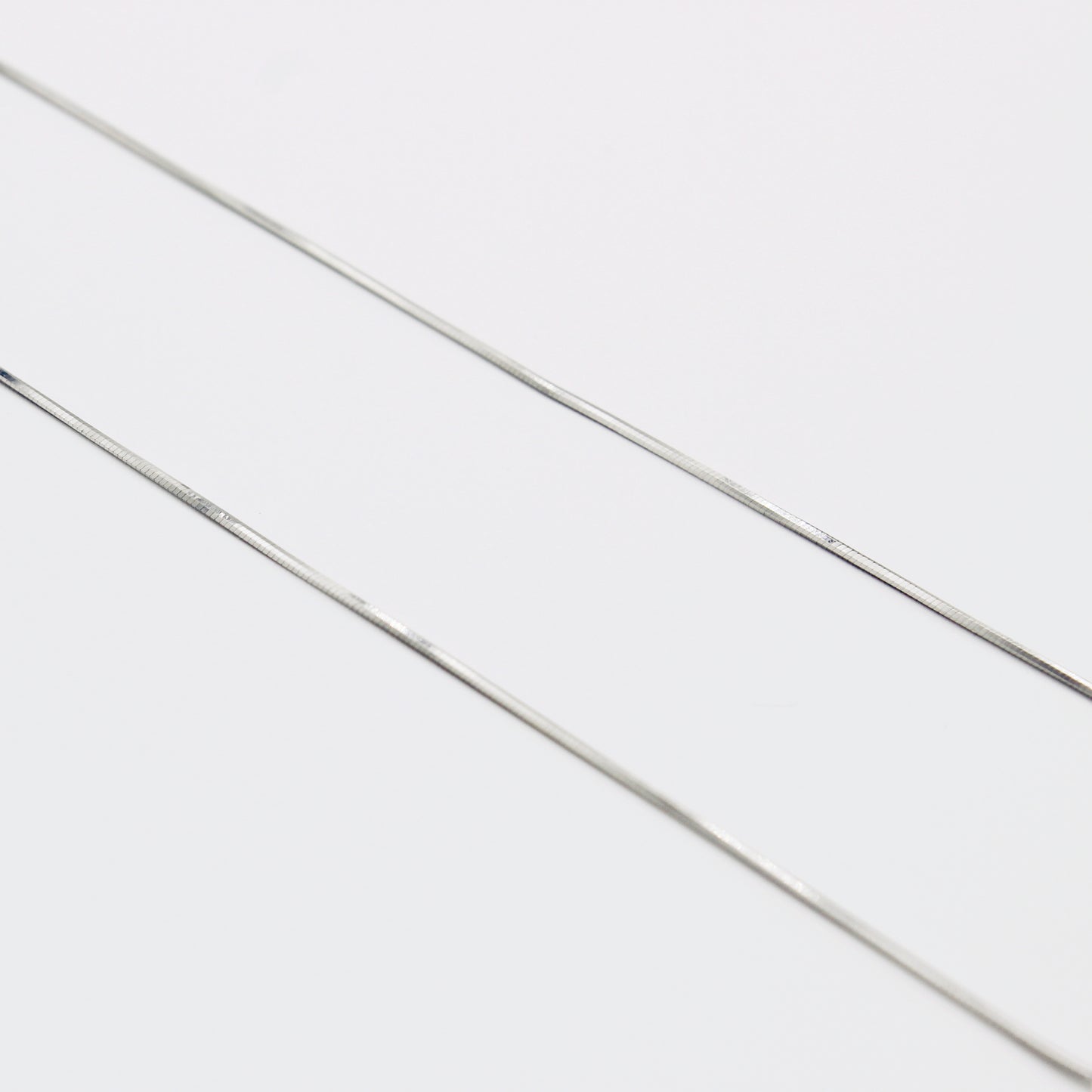 Sterling Silver Snake Chain Adjustable Choker Necklace
