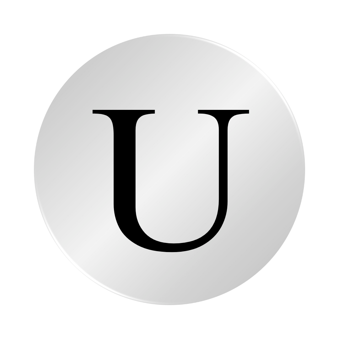 Personalised Sterling Silver Initial Letter Disc Short Necklace