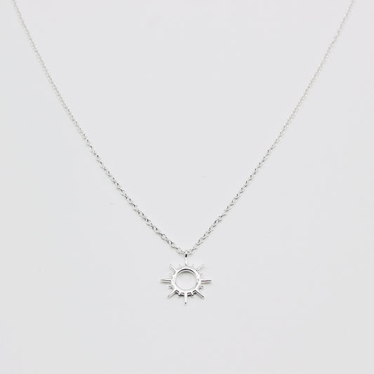 Sterling Silver Sun Necklace