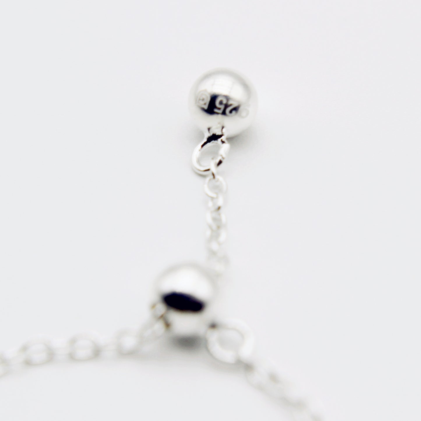 Three Pearls Sterling Silver Adjustable Ring