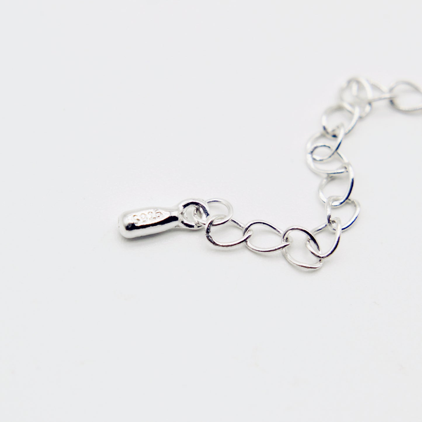 Sterling Silver Linked Disc Chain Necklace